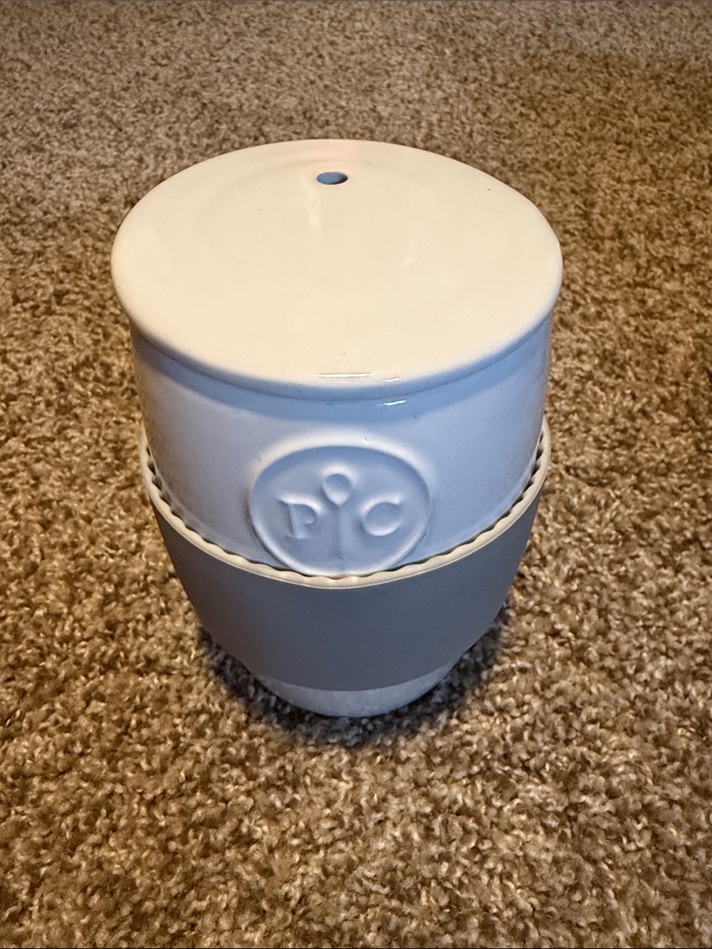 Pampered Chef ceramic microwave egg cooker - EUC!